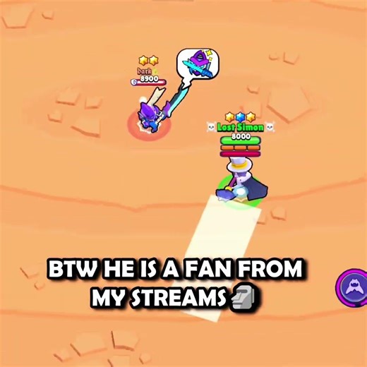 MORTIS 1v1 Against A FAN #brawlstars #shorts
