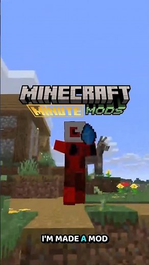 I Can Grow And Shrink In Minecraft! #minecraft #minecraftmods #fabricmods #minecraftjava
