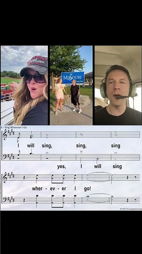 Sing wherever you go! 🎶