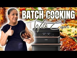 BATCHCOOKING: 5 DAYS OF MEALS FOR A BUSY WEEK | FAMILY OF 5 🥘🥗