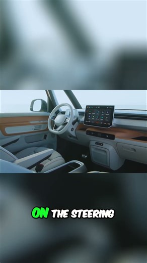 VW ID. Buzz: Electric Microbus with ChatGPT & Crazy Tech! #shorts