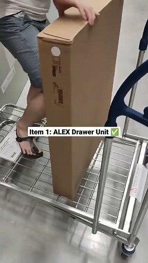 Furniture Shopping at IKEA I Lagkapten/ Alex Desk Set-up I WFH Essentials #shorts