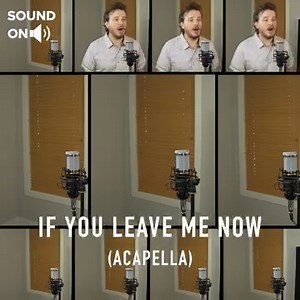 If you leave me now you'll take away the biggest part of me 💗 Love this Chicago classic | JaredHalley