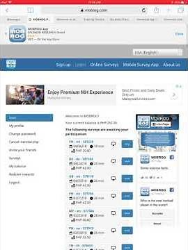 How to redeem rewards from MOBROG