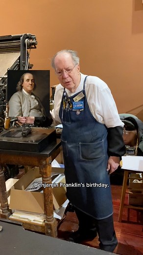 Happy Birthday, Ben Franklin! On January 17, 1706, Benjamin Franklin was born in Boston, Massachusetts. While Ben Franklin was an inventor, writer, scientist, and Founding Father of the United States, what he actually took the most pride in his life was his profession as a printer. At the age of 12, Ben became an apprentice to his brother James, a printer, who taught Ben the printing trade. Three years later, James founded The New-England Courant, which was one of the first newspapers in North A