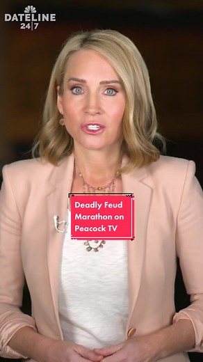 Deadly feuds, fatal consequences… #Dateline 24/7 channel marathon this weekend on @peacocktv.