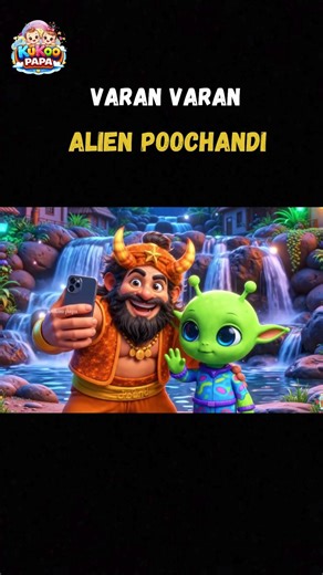 Varan Varan Alien Poochandi 👽👻 | Poochandi Alien Friendship
