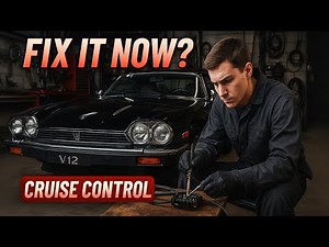 Dead 1989 Jaguar XJS V12 Cruise Control Speed Sensor? Watch Us Fix It!