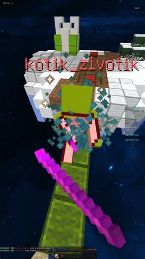 StickFight on Minecraft Server AgeraPvP Club #minecraft #windows #игрок #roblox #исполнил #shorts