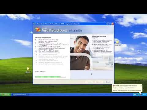 Instalacion de Visual Studio 2005 para Windows XP