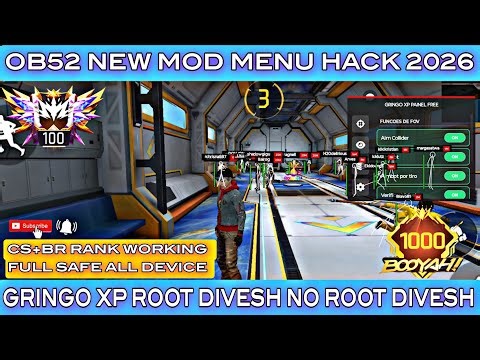Panel For Mobile FF | Free Fire Hack New 🔥 | Free Fire Panel Ob52 ✅ FF Max Injector 2026