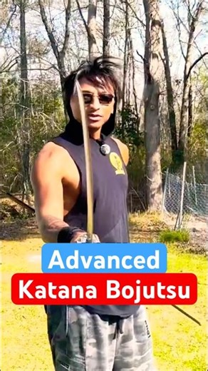 Katana Bojutsu Combo That Looks Insane #shorts #martialarts