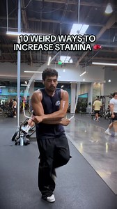 ⚡️ 10 WEIRD Ways to Increase Stamina 🔥 1. Jump Rope Every Day 🪢 Builds endurance, footwork, and coordination. 2. Shadowbox for Rounds 🥊 Keep moving nonstop to improve fight endurance. 3. Hit the Heavy Bag 💥 Throw high-volume combinations to build conditioning. 4. Breathe Through Your Nose 👃 Improves breathing efficiency during cardio. 5. Walk Backwards 🚶‍♂️⬅️ Challenges your muscles and cardiovascular system in a different way. 6. Sprint Hills ⛰️ Develops explosive endurance and stronger l