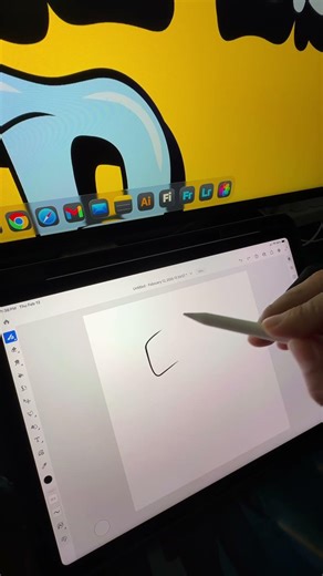 Quick Vector Trimming Hack in Adobe Fresco! 🔥 #adobefresco #digitalart #art