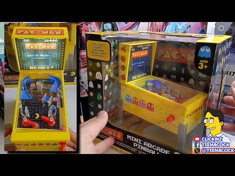 WOW! Qué Flipe 🤩 PacMan Mini Arcade Pinball Collector Series, Pixel Pocket Pro game, Bronco flipper