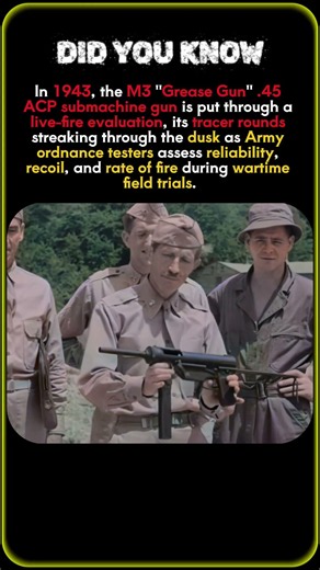 M3 Grease Gun: WWII Firepower Test