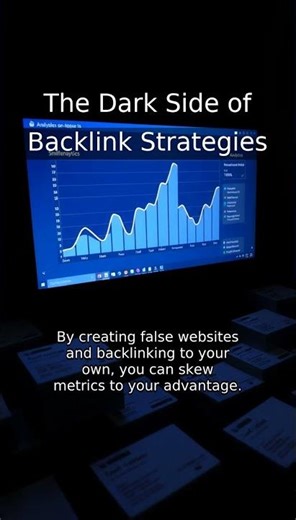 The Dark Side Of Backlink Strategies | Backlink Trick