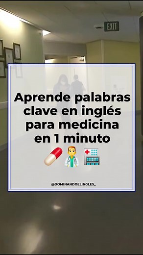 Aprende Vocabulario Médico en Inglés Fácil y Rápido