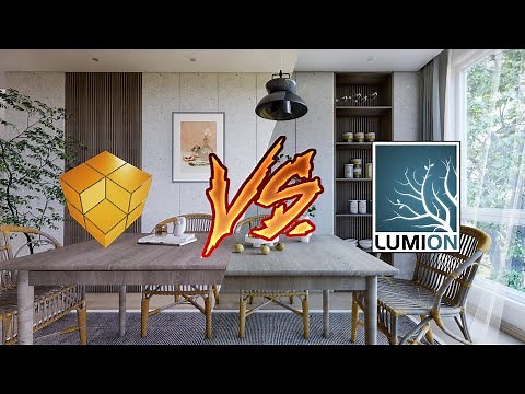 Enscape 2.9 vs Lumion 11 Render Comparison, Which one is better and faster?