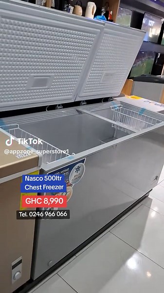 Nasco 500ltr Chest Freezer Available for GHC 8,990