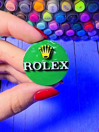 3D Printed Rolex Logo Creation Process