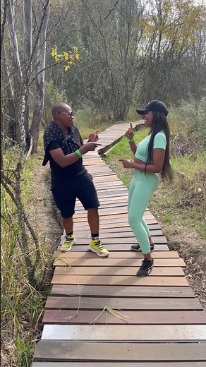 A bit of fun while hiking | Lesbian Couple | Cradle Moon Lakeside Game Lodge #Shorts