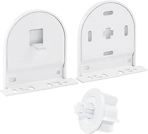Rollerhouse 1.75inch Roller Blind Repair/ Hardware Kit, Replacement Brackets Parts, Window Blind Parts Accessories, 1.75inch(45mm) Shade tube