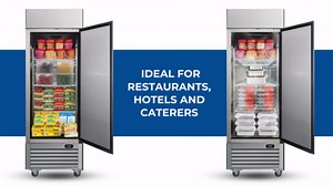 KENMORE 27 in. 23 Cu. Ft. Frost-Free Defrost Commercial Convertible Upright Freezer/Refrigerator in Stainless Steel Garage Ready KKPro1D23SS