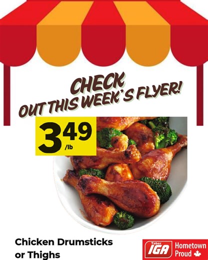 IGA Taber on Instagram: "Check out this week's deals! December 4th-December 10th. View our weekly flyer here https://west.iga.ca/flyer/"