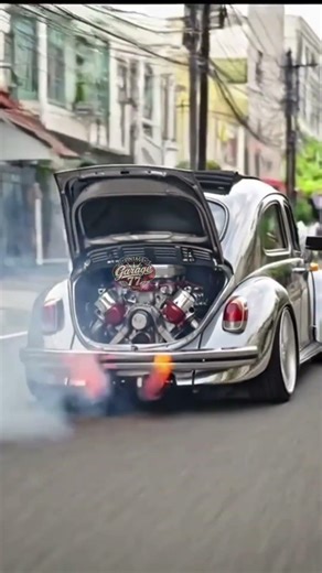 “The Craziest VW Beetle V12 Swap Ever Built” #classiccars #vwbeetle #beetle