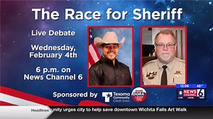 21K views · 55 reactions | Tonight at 6 p.m., the candidates for Wichita County Sheriff will be debating live. William Rutledge and William Norris III will be on stage answering questions in the race toward the March primary. If you have questions for the candidates, leave them in the comment section below: | News Channel 6 KAUZ | Facebook