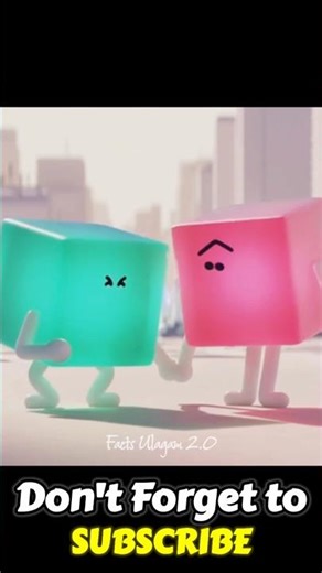These Colourless Cubes changing colours| Facts Ulagam_#shorts