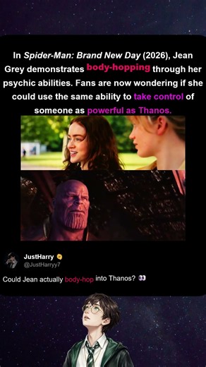In Spider-Man: Brand New Day (2026) Jean Grey has body-hopping powers #spiderman #marvel #shorts