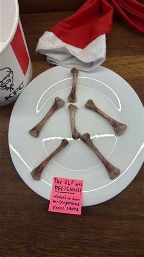 leave some kfc out for father Rizzmas 🙏🥀