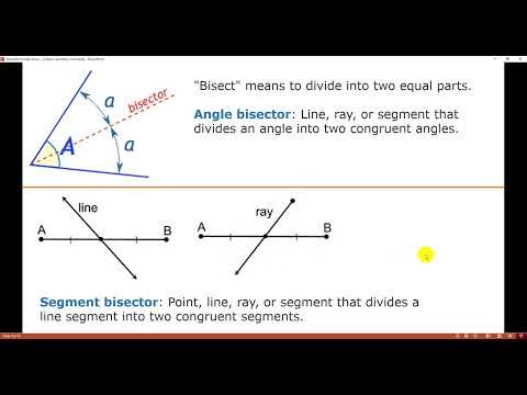 Basic Geometric Concepts
