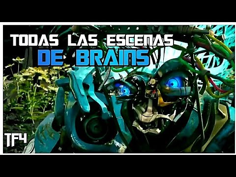 Todas Las Escenas De "Brains" | Transformers 4