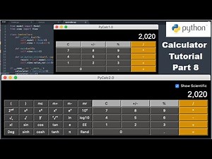 Python Tutorial: GUI Calculator with Model View Controller #8