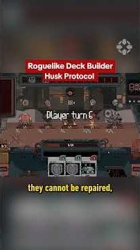 Command mechs and build decks in card-based strategy roguelike, Husk Protocol. #sponsored