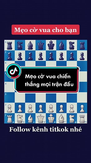 Mẹo cờ vua nhanh để chiến thắng tất cả trận đấu #chess #chesstips #chesstok #covuacoban #thinhhanh #xuhuongtiktok2023