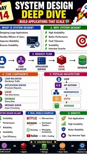🔥 System Design Explained in 15 Seconds | Load Balancer vs Cache vs Database