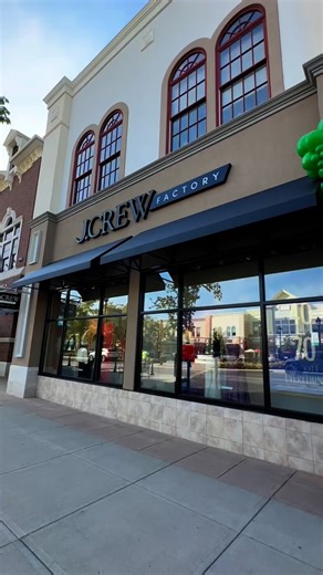 Look what just opened up! Our brand new store in The Town Center at Levis Commons. We’ll see you there! #jcrewfactory | J.Crew Factory