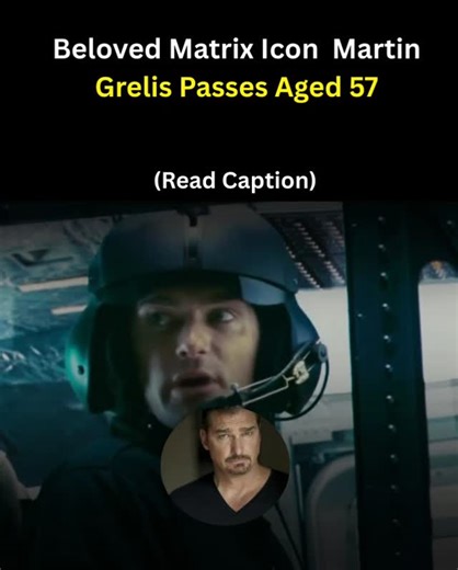 Celebs Informer on Instagram: "😢Heartbroken fans mourn Australian Matrix star Martin Grelis, who died at 57. His agency confirmed the loss of the beloved actor, known for his vibrant spirit and roles in All Saints and Water Rats. Tributes pour in for the kind soul gone too soon. #martingrelis #matrix #martingrelispassedaway #Grelis #australianmatrixstar"
