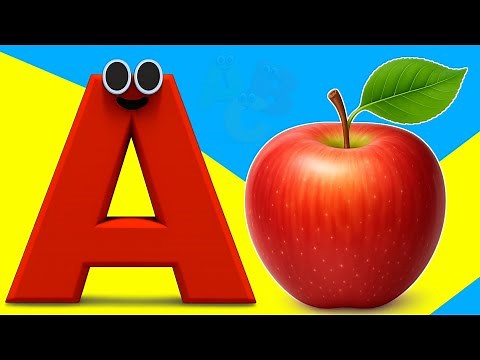 A for Apple 🍎 B for Ball 🏀 | ABC Phonics Song with | Learn Alphabet for Kids | Baby Song