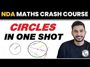 CIRCLES in One Shot || NDA Maths Crash Course