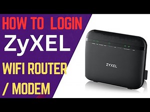 Zyxel Router Login to Change Default SSID & Password / Zyxel WIFI Router and VDSL modem login
