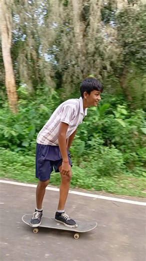 Skateboarding in rural India #skateboarding #junglewheel