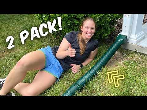 I Bought These Gutter Downspout Extenders on Amazon!