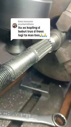 Membuat Roda Gigi Frais - Tutorial Praktis