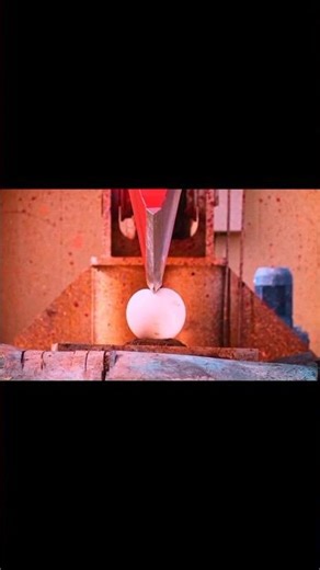 World’s Largest Axe vs Balls | Ultimate Break Test 🔥 #shorts