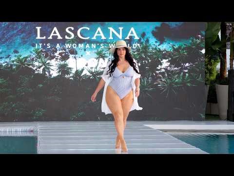 Erifili Sfakianakis x LASCANA | 4K Slow Motion Curve Model | Miami Swim Week 2025